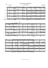 Allegro from Eine Kleine Nachtmusik (Arranged for Cello Quartet)