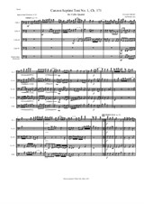 Canzon Septimi Toni No.1 for Cello Quartet