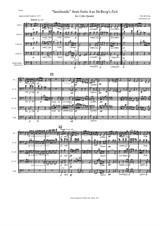 Sarabande from Suite Aus Holberg's Zeit (Arranged for Cello Quartet)